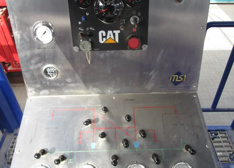 Cement Batch Mixer Control Panel - 01