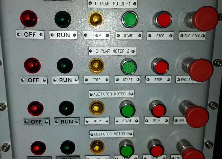 Cement Batch Mixer Control Panel - 02