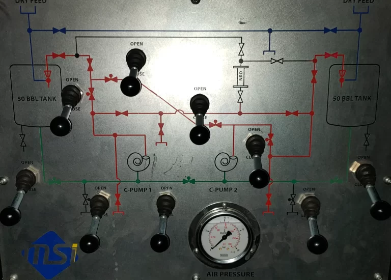Cement Batch Mixer Control Panel - 03