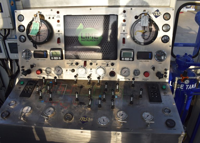 Cementing Unit Control Panel - 02